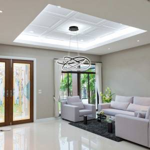 Φωτιστικό Κρεμαστό Marea LED 60W CCT-Switch Μαύρο