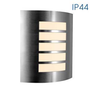 Φωτιστικό Επίτοιχο SYDNEY/SQ Ε27 Νίκελ-Ματ IP44