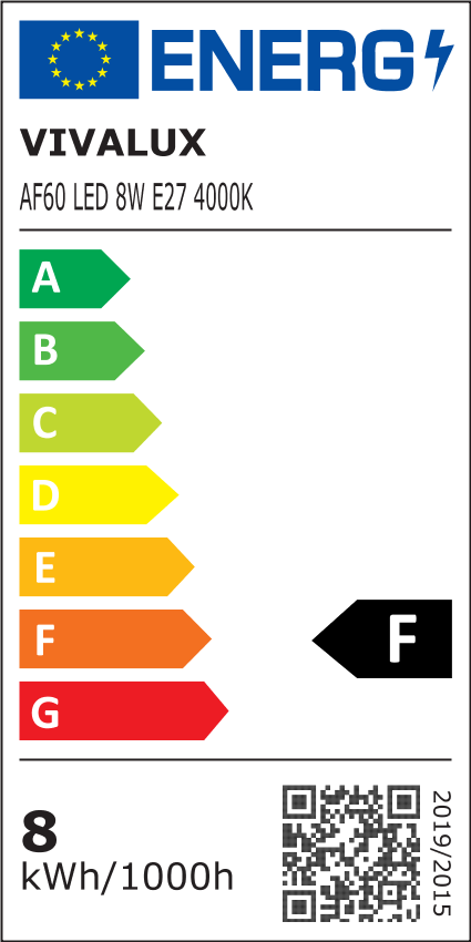 Λάμπα FILAMENT FLICK LED AF60 8W E27 4000K