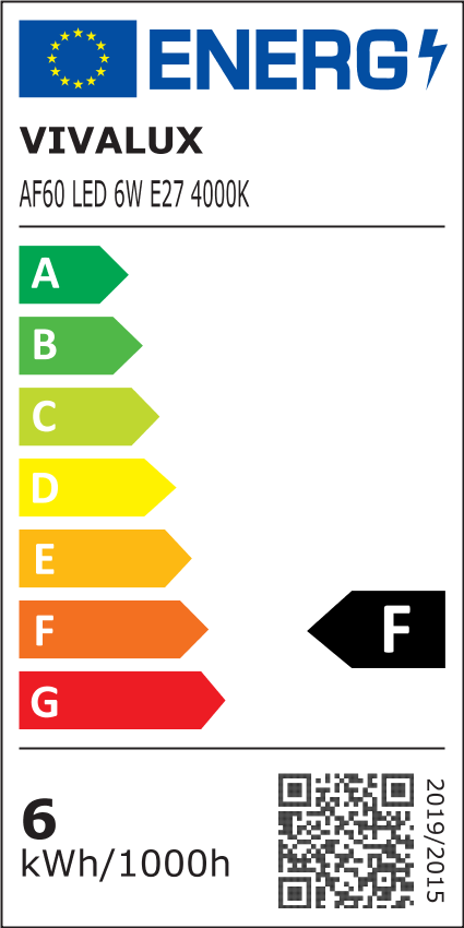 Λάμπα FILAMENT FLICK LED AF60 6W E27 4000K