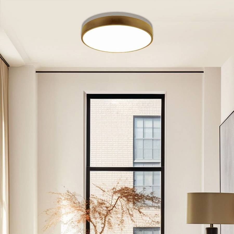 Φωτιστικό Οροφής Luka LED 35W CCT-Switch Χρυσό