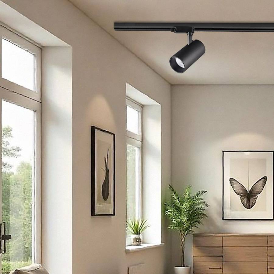 Φωτιστικό Ράγας TRANCE LED 30W CCT-Switch Μαύρο