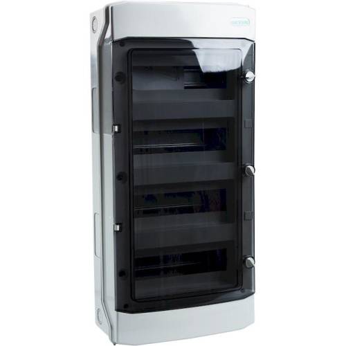 Πίνακας επίτοιxος VW 4x12θ διάφανη πόρτα IP66