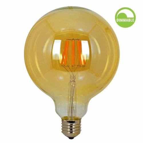 Λάμπα LED FILAMENT FLICK VINTAGE GFV125 6W E27 2700K Dimmable