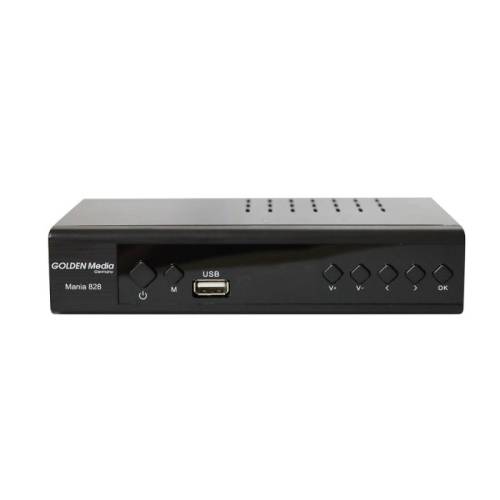 Golden Media Mania 828 - Full HD DVB-C + T2 HEVC Δέκτης