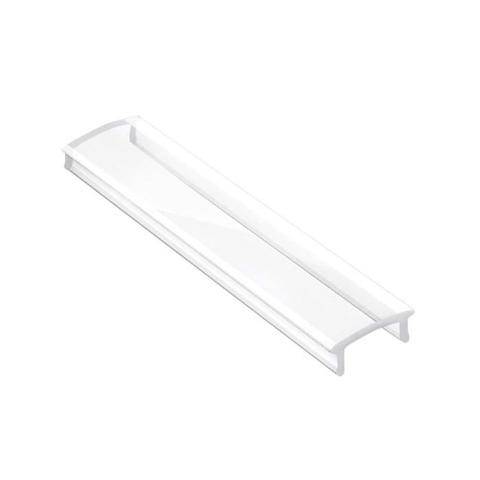 Καπάκι Διάφανο για Απλό Προφίλ Αλουμινίου 2m