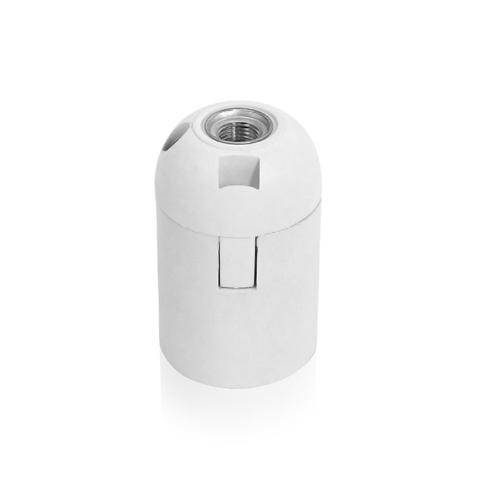 Ντουί Ε27 Θερμοπλαστικό Λευκό