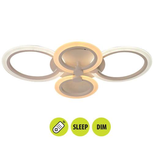 Τηλεχειριζόμενο Φωτιστικό Οροφής Dots LED 51W